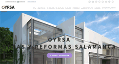 Desktop Screenshot of obrasyreformassalamanca.com