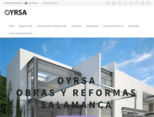 Tablet Screenshot of obrasyreformassalamanca.com